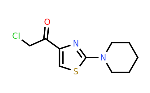 CAS 857041-81-7 | 2-chloro-1-[2-(piperidin-1-yl)-1,3-thiazol-4-yl]ethan-1-one