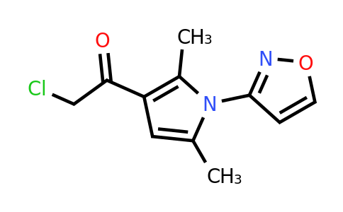 CAS 857041-83-9 | 2-chloro-1-[2,5-dimethyl-1-(1,2-oxazol-3-yl)-1H-pyrrol-3-yl]ethan-1-one