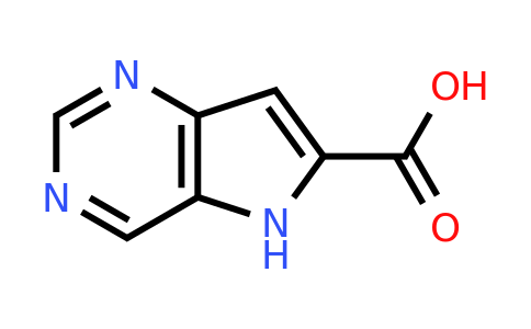 CAS 857204-03-6 | 5H-pyrrolo[3,2-d]pyrimidine-6-carboxylic acid