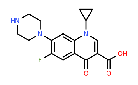 CAS 85721-33-1 | 1-cyclopropyl-6-fluoro-4-oxo-7-(piperazin-1-yl)-1,4-dihydroquinoline-3-carboxylic acid
