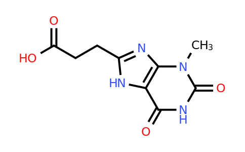 CAS 857228-20-7 | 3-(3-Methyl-2,6-dioxo-2,3,6,7-tetrahydro-1H-purin-8-yl)propanoic acid