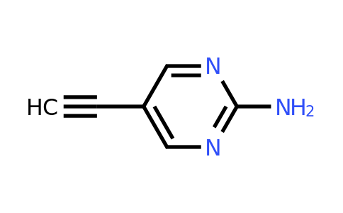 2-Pyrimidinamine, 5-ethynyl-