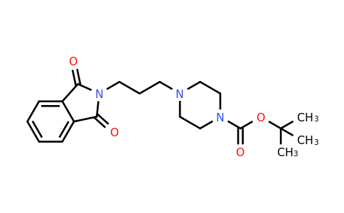 CAS 857266-28-5 | tert-Butyl 4-(3-(1,3-dioxoisoindolin-2-yl)propyl)piperazine-1-carboxylate