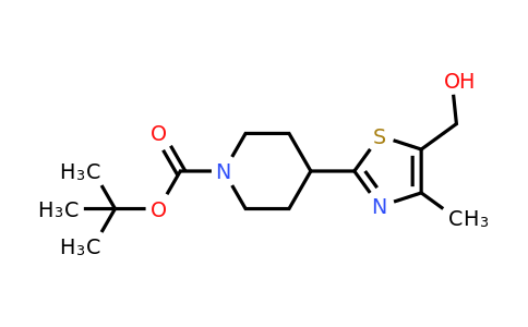 CAS 857283-66-0 | tert-Butyl 4-(5-(hydroxymethyl)-4-methylthiazol-2-yl)piperidine-1-carboxylate