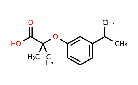 CAS 857351-97-4 | 2-Methyl-2-[3-(propan-2-yl)phenoxy]propanoic acid