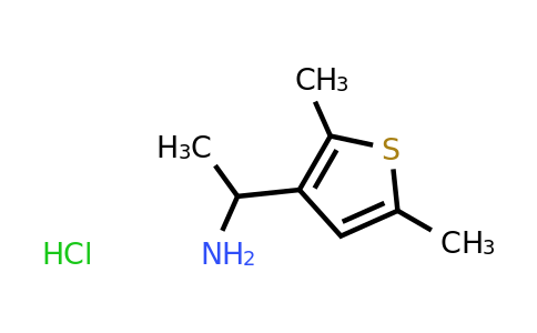 CAS 857546-95-3 | 1-(2,5-dimethylthiophen-3-yl)ethan-1-amine hydrochloride