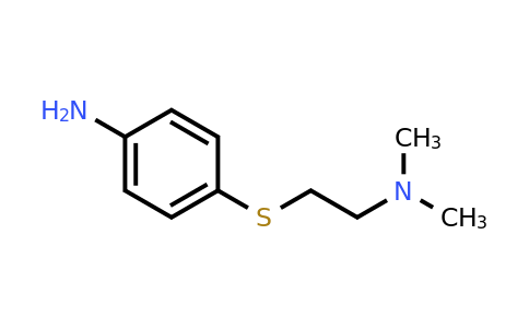 CAS 857596-12-4 | 4-{[2-(dimethylamino)ethyl]sulfanyl}aniline