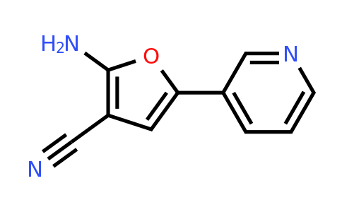 CAS 857663-89-9 | 2-Amino-5-(pyridin-3-YL)furan-3-carbonitrile
