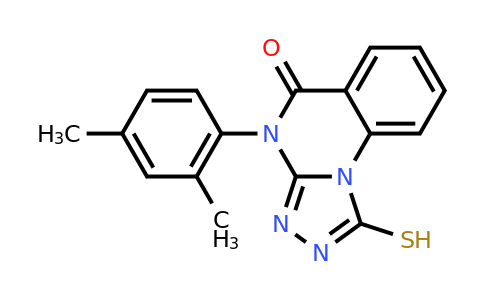 CAS 85772-36-7 | 4-(2,4-dimethylphenyl)-1-sulfanyl-4H,5H-[1,2,4]triazolo[4,3-a]quinazolin-5-one
