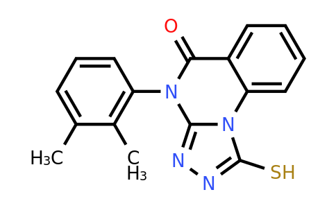 CAS 85772-41-4 | 4-(2,3-dimethylphenyl)-1-sulfanyl-4H,5H-[1,2,4]triazolo[4,3-a]quinazolin-5-one