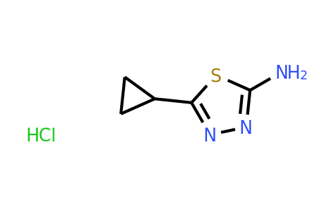 CAS 857748-65-3 | 5-cyclopropyl-1,3,4-thiadiazol-2-amine hydrochloride