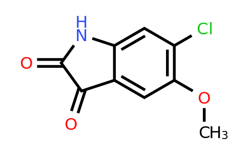 CAS 85778-01-4 | 6-Chloro-5-methoxyindoline-2,3-dione
