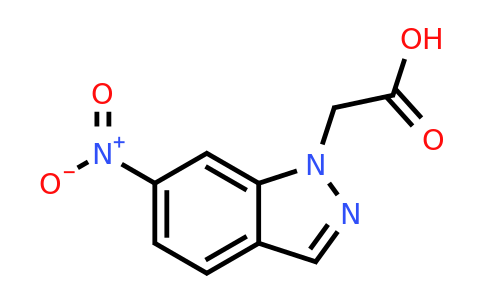 CAS 857801-04-8 | 2-(6-Nitro-1H-indazol-1-yl)acetic acid