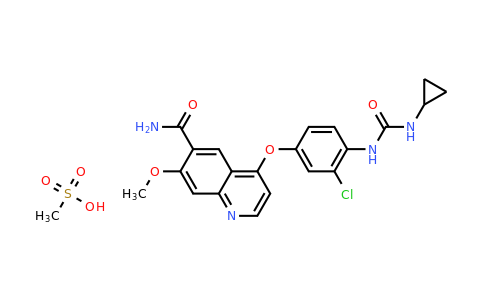 CAS 857890-39-2 | Lenvatinib mesylate