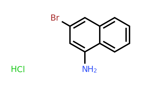 CAS 858019-07-5 | 3-Bromonaphthalen-1-amine hydrochloride