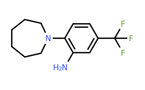 CAS 858126-26-8 | 2-(Azepan-1-yl)-5-(trifluoromethyl)aniline