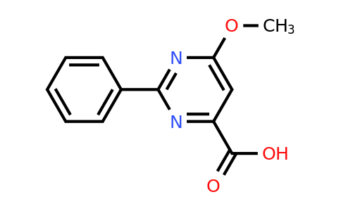 CAS 85815-04-9 | 6-Methoxy-2-phenylpyrimidine-4-carboxylic acid