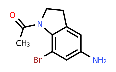 CAS 858193-23-4 | 1-Acetyl-7-bromoindolin-5-amine