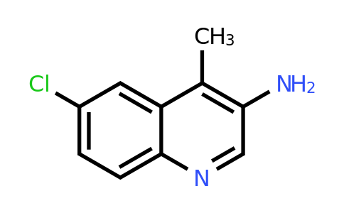CAS 858195-92-3 | 6-Chloro-4-methylquinolin-3-amine