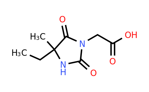 CAS 858207-10-0 | 2-(4-ethyl-4-methyl-2,5-dioxoimidazolidin-1-yl)acetic acid