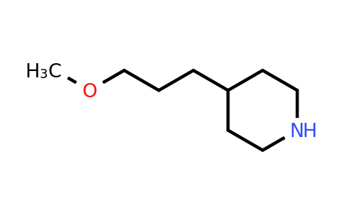 CAS 858260-60-3 | 4-(3-Methoxypropyl)piperidine