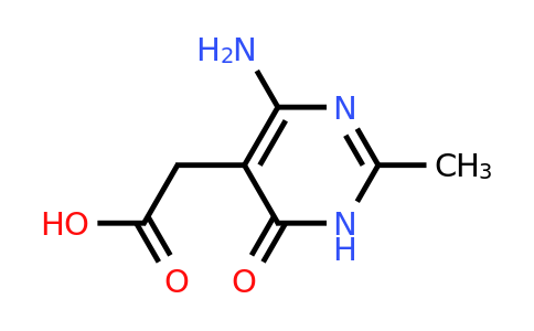 CAS 858269-56-4 | 2-(4-amino-2-methyl-6-oxo-1,6-dihydropyrimidin-5-yl)acetic acid