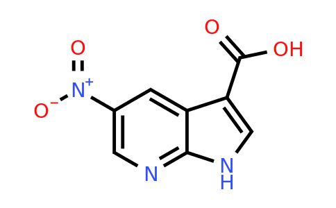 CAS 858340-93-9 | 5-nitro-1H-pyrrolo[2,3-b]pyridine-3-carboxylic acid