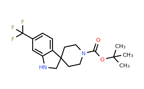 CAS 858351-42-5 | tert-butyl 6-trifluoromethylspiro[indoline-3,4'-piperidine]-1'-carboxylate