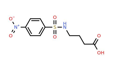CAS 85844-99-1 | 4-(4-Nitrophenylsulfonamido)butanoic acid