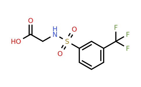 CAS 85845-02-9 | 2-(3-(Trifluoromethyl)phenylsulfonamido)acetic acid