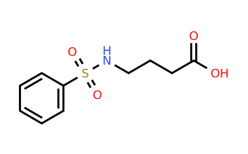 CAS 85845-09-6 | 4-(Phenylsulfonamido)butanoic acid