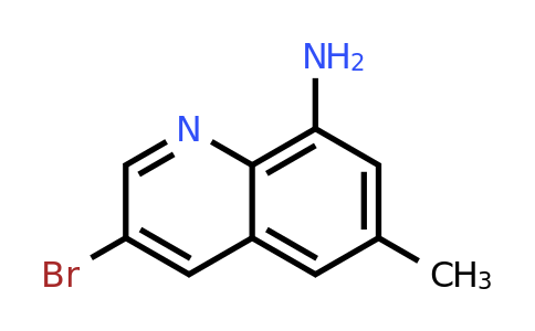 3-Bromo-6-methylquinolin-8-amine