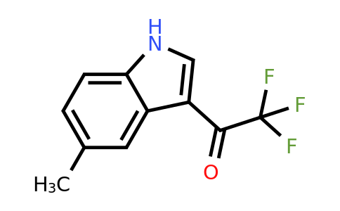 CAS 858515-93-2 | 2,2,2-trifluoro-1-(5-methyl-1H-indol-3-yl)ethan-1-one