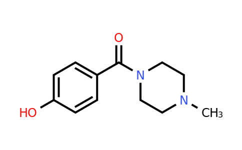 CAS 85858-94-2 | (4-Hydroxy-phenyl)-(4-methyl-piperazin-1-YL)-methanone
