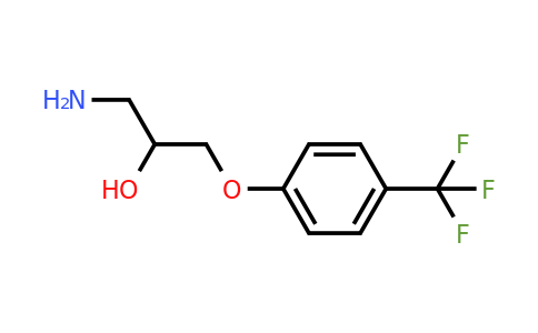 CAS 858619-53-1 | 1-Amino-3-[4-(trifluoromethyl)phenoxy]propan-2-ol