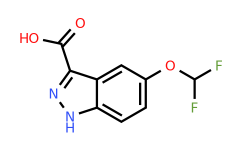 CAS 858661-78-6 | 5-Difluoromethoxy-1H-indazole-3-carboxylic acid