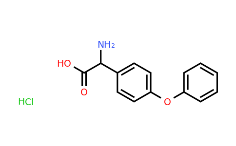 CAS 858843-01-3 | 2-Amino-2-(4-phenoxyphenyl)acetic acid hydrochloride