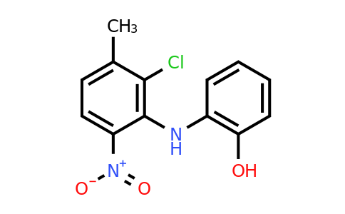 CAS 858854-70-3 | 2-((2-Chloro-3-methyl-6-nitrophenyl)amino)phenol