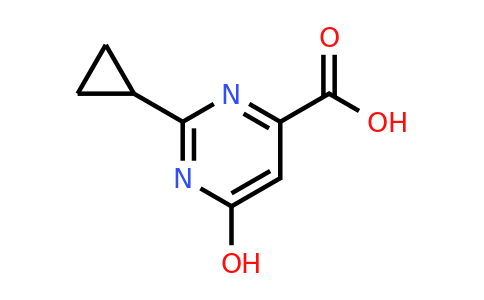 CAS 858956-25-9 | 2-Cyclopropyl-6-hydroxy-pyrimidine-4-carboxylic acid