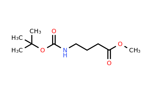 CAS 85909-04-2 | methyl 4-{[(tert-butoxy)carbonyl]amino}butanoate
