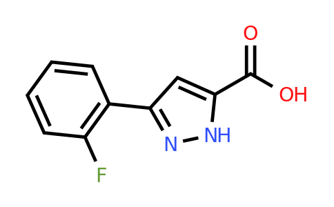 CAS 859155-87-6 | 5-(2-Fluoro-phenyl)-2H-pyrazole-3-carboxylic acid