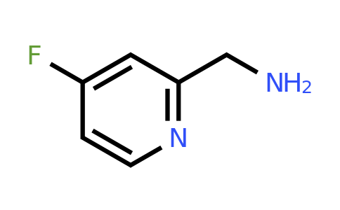CAS 859166-87-3 | (4-Fluoropyridin-2-YL)methanamine