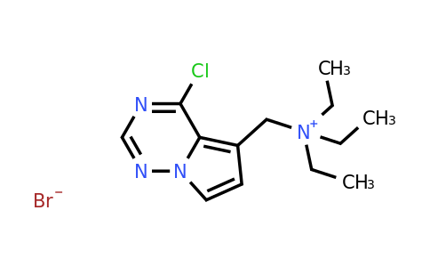 CAS 859205-90-6 | (4-Chloro-pyrrolo[2,1-f][1,2,4]triazin-5-ylmethyl)-triethyl-ammonium bromide