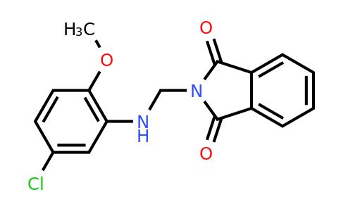 CAS 859299-43-7 | 2-(((5-Chloro-2-methoxyphenyl)amino)methyl)isoindoline-1,3-dione