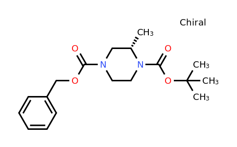 CAS 859517-91-2 | (S)-4-Benzyl 1-tert-butyl 2-methylpiperazine-1,4-dicarboxylate