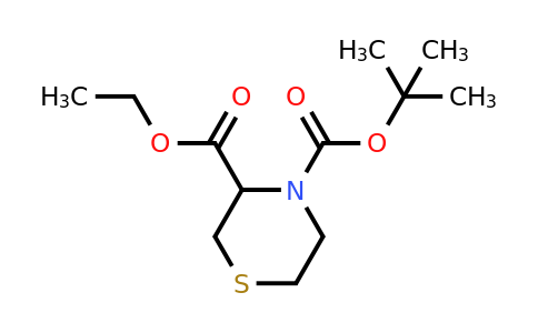 CAS 859833-24-2 | 4-tert-Butyl 3-ethyl thiomorpholine-3,4-dicarboxylate