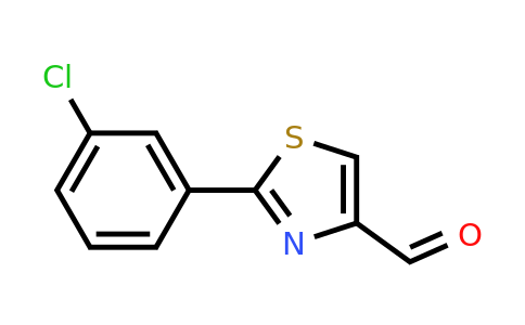 CAS 859850-99-0 | 2-(3-Chloro-phenyl)-thiazole-4-carbaldehyde
