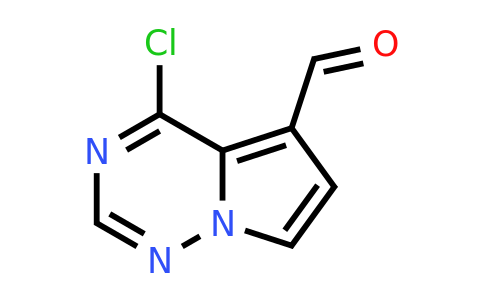 CAS 859854-70-9 | 4-chloropyrrolo[2,1-f][1,2,4]triazine-5-carbaldehyde