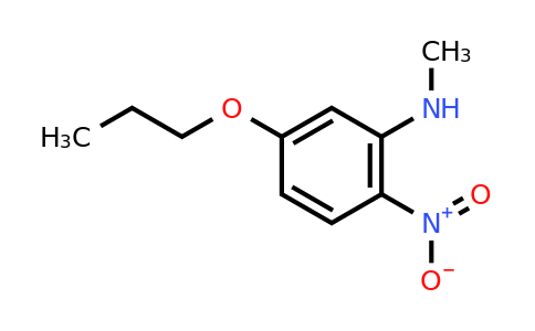 CAS 859877-40-0 | N-Methyl-2-nitro-5-propoxyaniline
