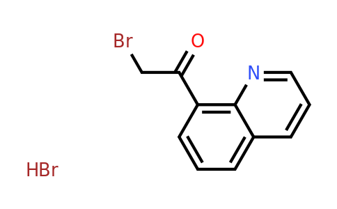 CAS 859962-48-4 | 8-(Bromoacetyl)quinoline hydrobromide